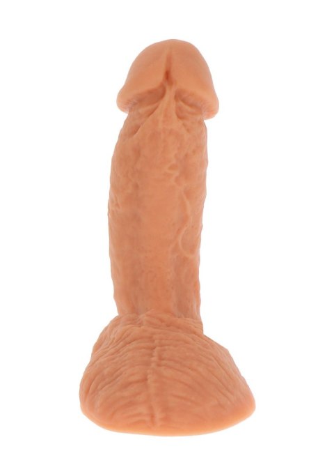 Realistyczne żylaste dildo z mocną przyssawką 17cm