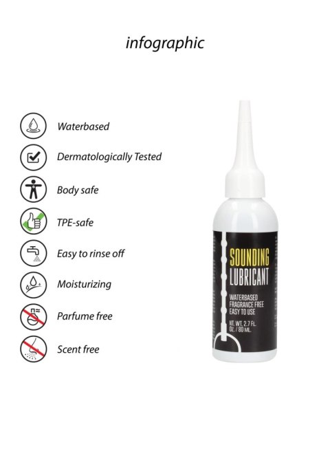 Lubrykant do penis pluga sondy cewki moczowej 80ml