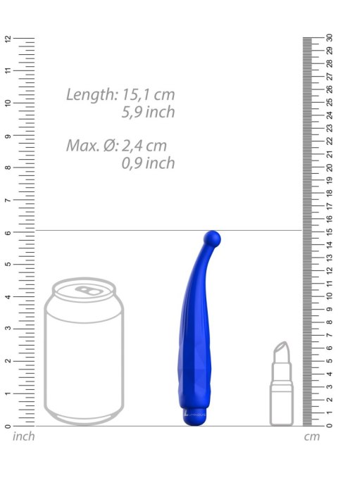 Mini wibrator pocisk 10 trybów okragła końcówka