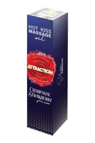 Żel jadalny do masażu Hot Kiss Smak Truskawka 50ML