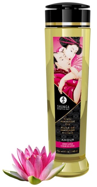 Massage Oil Amour SWEET LOTUS