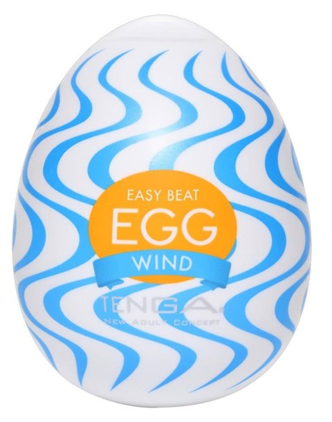 Japoński masturbator sex jajko Tenga Egg Wind