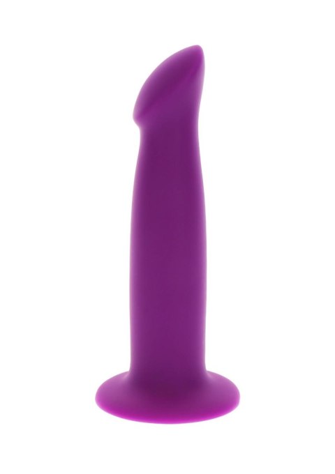 Wąskie dildo z przyssawką do uprzęży strap-on 15cm