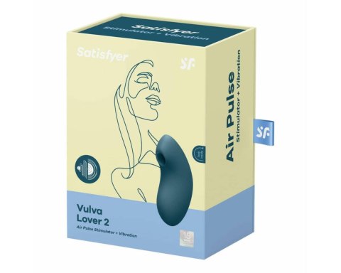 Bezdotykowy masażer łechtaczki Satisfyer Vulva Lover 2