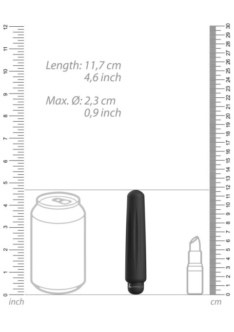 Mały klasyczny mini wibrator pocisk 10 trybów 11cm