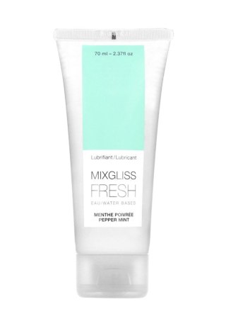 WATER-BASED MIXGLISS - FRESH PEPPER MINT 70 ML