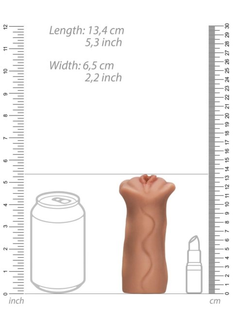 SZTUCZNA CIPKA CYBERSKÓRA MASTURBATOR REALISTYCZNY CIASNA SZPARKA 13,4 cm