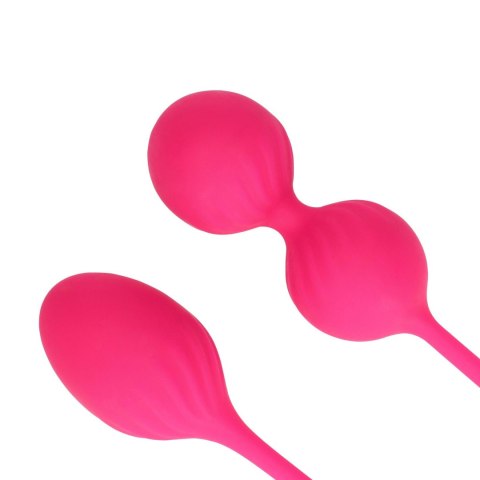 2 Piece Thumping Kegel Ball Set - Wild Strawberry