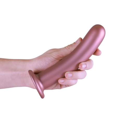 Smooth Silicone G-Spot Dildo - 7'' / 17 cm