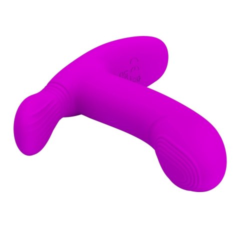 PRETTY LOVE - Geri Purple, 12 vibration functions 3 licking settings Wireless remote control