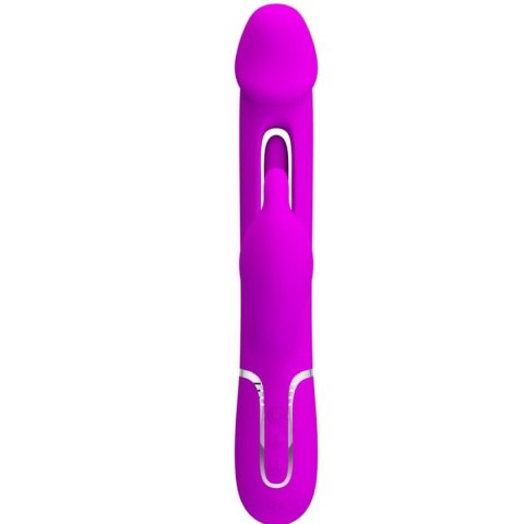 PRETTY LOVE - Kampas Rabbit 3 in 1, multifunction vibrator with tongue violet