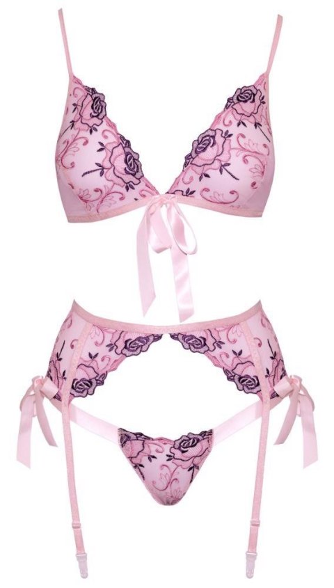 Bra Set Embroidery L/XL