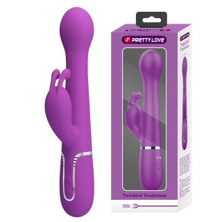 PRETTY LOVE - Dejon Purple, 7 vibration functions 4 thrusting settings 4 rotation functions