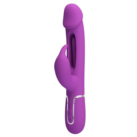 PRETTY LOVE - Kampas Purple, 7 vibration functions 4 licking settings