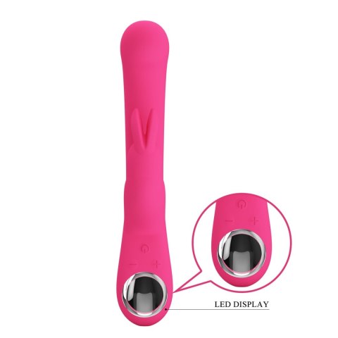 PRETTY LOVE - Lamar dark Pink, 10 vibration functions 9 speed levels