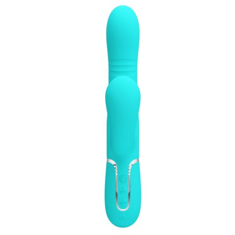 PRETTY LOVE - Mariana light blue, 7 vibration functions, 7 thrusting settings, 4 rolling functions, 4 nodding functions