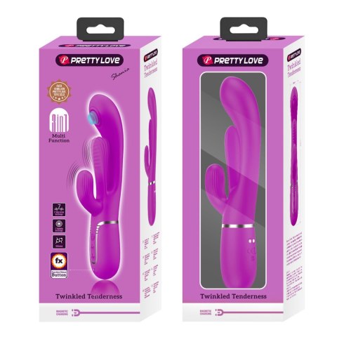 PRETTY LOVE - Shonia Purple, Twinkled Tenderness, 7 thumping functions 7 vibration functions