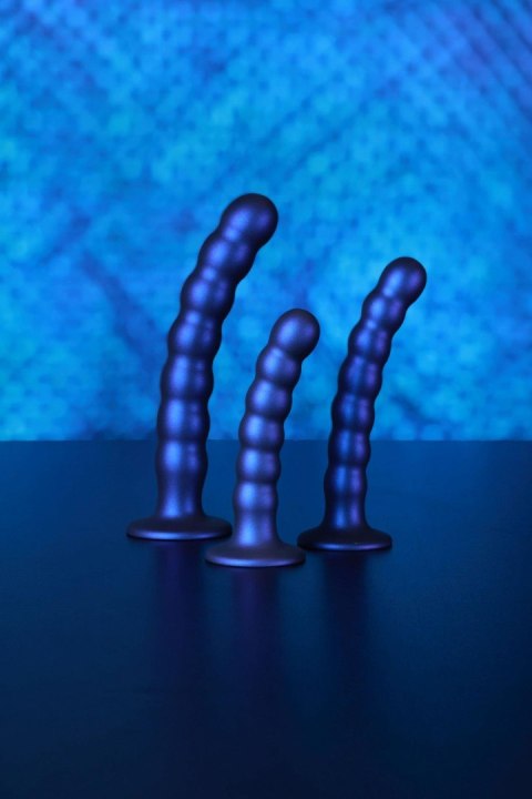 Beaded Silicone G-Spot Dildo - 8'' / 20,5 cm