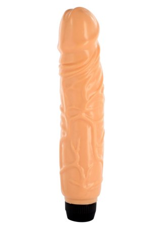 Gruby duży wibrator z żyłami jak penis sex 23cm