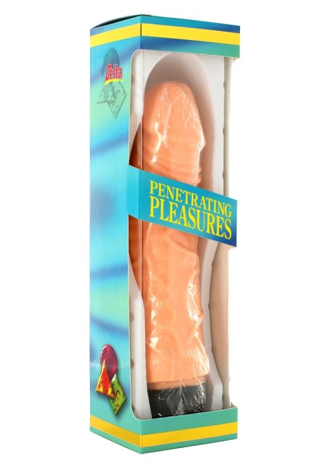 Gruby sztuczny penis z żyłami wibrator sex 19cm