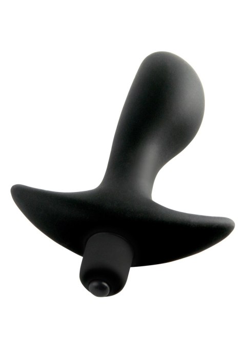 Plug/vibr-VIBRATING PERFECT PLUG BLACK