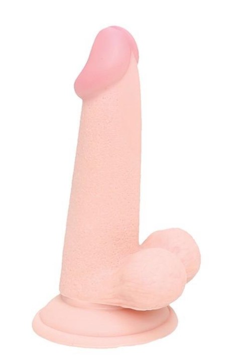 Grube dildo z mocną przyssawką realistyczne 14cm