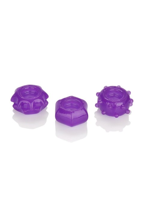 Pierścień-REVERSIBLE RING SET PURPLE