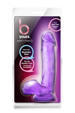 Żelowy gruby penis dildo z mocną przyssawką 18 cm