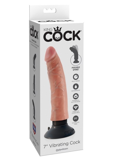 Wibrator-VIBRATING COCK FLESH 7 INCH