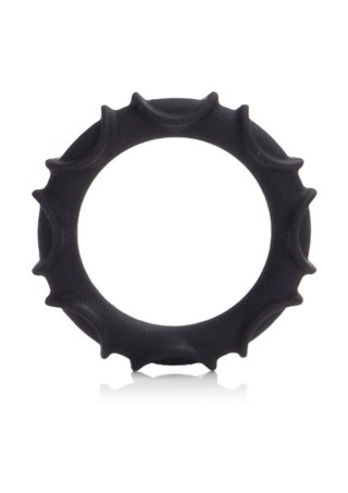 Pierścień-ATLAS SILICONE RING BLACK