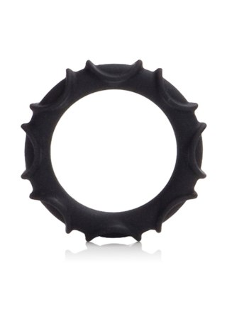 Pierścień-ATLAS SILICONE RING BLACK