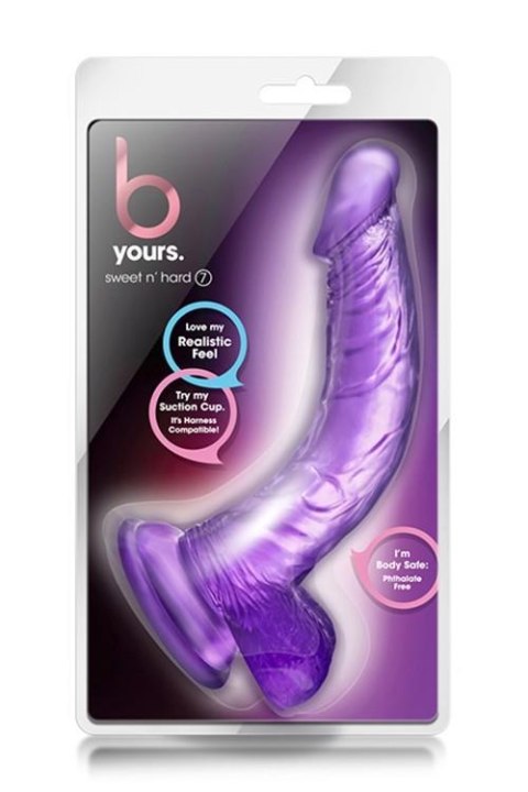 Dildo-b yours sweet n hard 7 purple