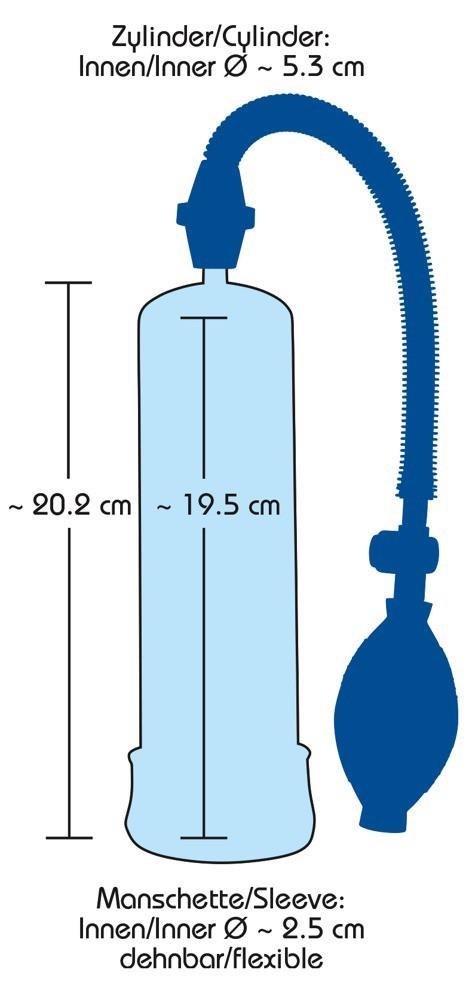 Pompka-5199520000 Bang Bang Blau-Pompka do penisa