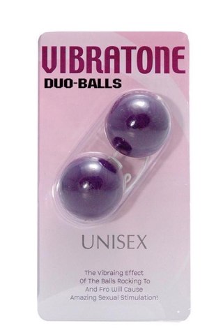 Kulki-VIBRATONE DUO BALLS PURPLE BLISTERCARD