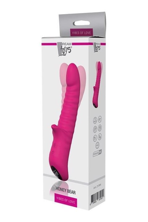 Wibrator-DREAM TOYS HONEY BEAR MAGENTA