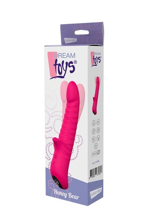 Wibrator-DREAM TOYS HONEY BEAR MAGENTA