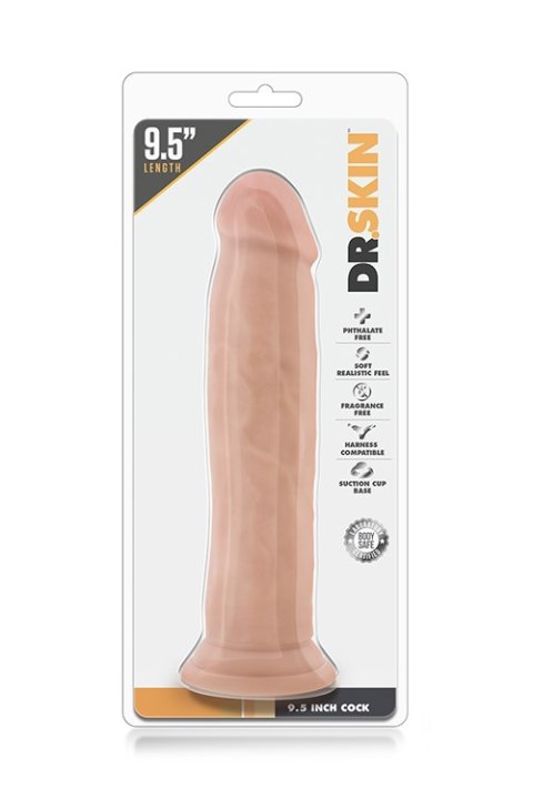 Dildo-dr. skin 9.5inch cock vanilla