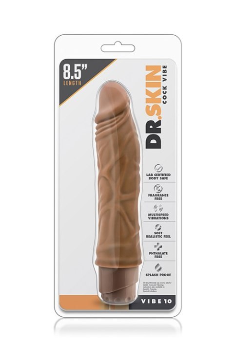 Wibrator-DR. SKIN COCK VIBE 10 8.5INCH COCK