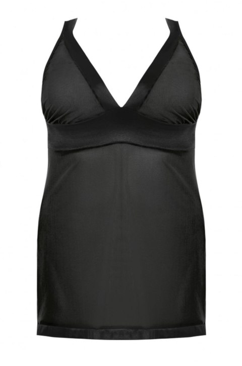 Samara black chemise L+ ( czarna halka )