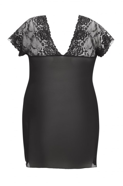 Marina black chemise L+ ( czarna halka )