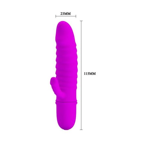 Podręczny wirbator ze stymulatorem 11cm 10trybów