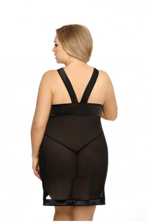 Samara black chemise XL+ ( czarna halka )