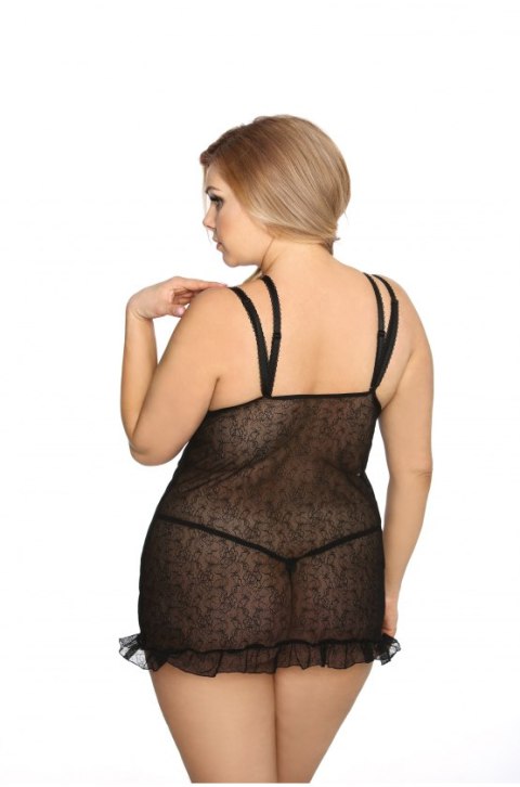 Tamara black chemise L+ ( czarna halka )