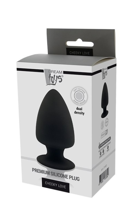 DREAM TOYS PREMIUM SILICONE PLUG M BLACK