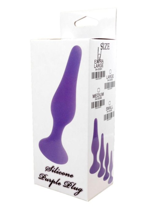 Korek analny plug silikonowy przyssawka 15cm sex