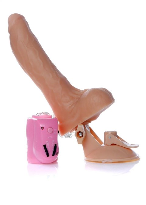 Dildo penis na przyssawce obroty rotacja 24cm