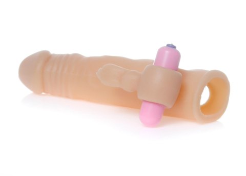 Nakładka przedłużająca penisa sex wibracje 18cm