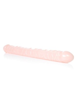 Penis podwójny dildo z żyłami sex lesbijski