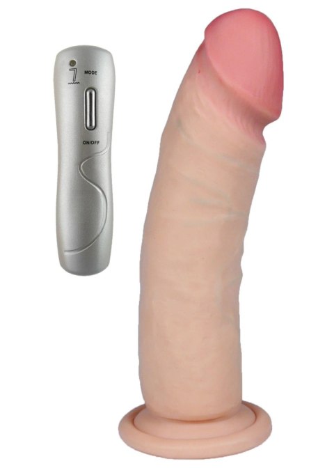 Realistyczny penis dildo z rotacją cyberskóra 20cm