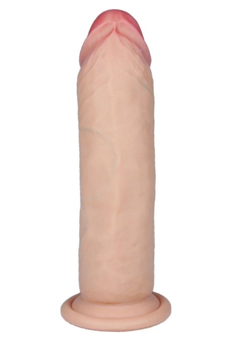 Realistyczny penis dildo z rotacją cyberskóra 20cm